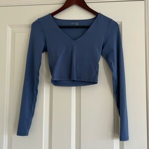 Blue offline by aerie top long sleeve